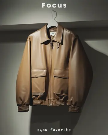 美品 HYKE 24AW FAUX-LEATHER JACKET 限定カラー L HYKE＞st限定の別注アイテム | st company online store 入荷案内ブログ