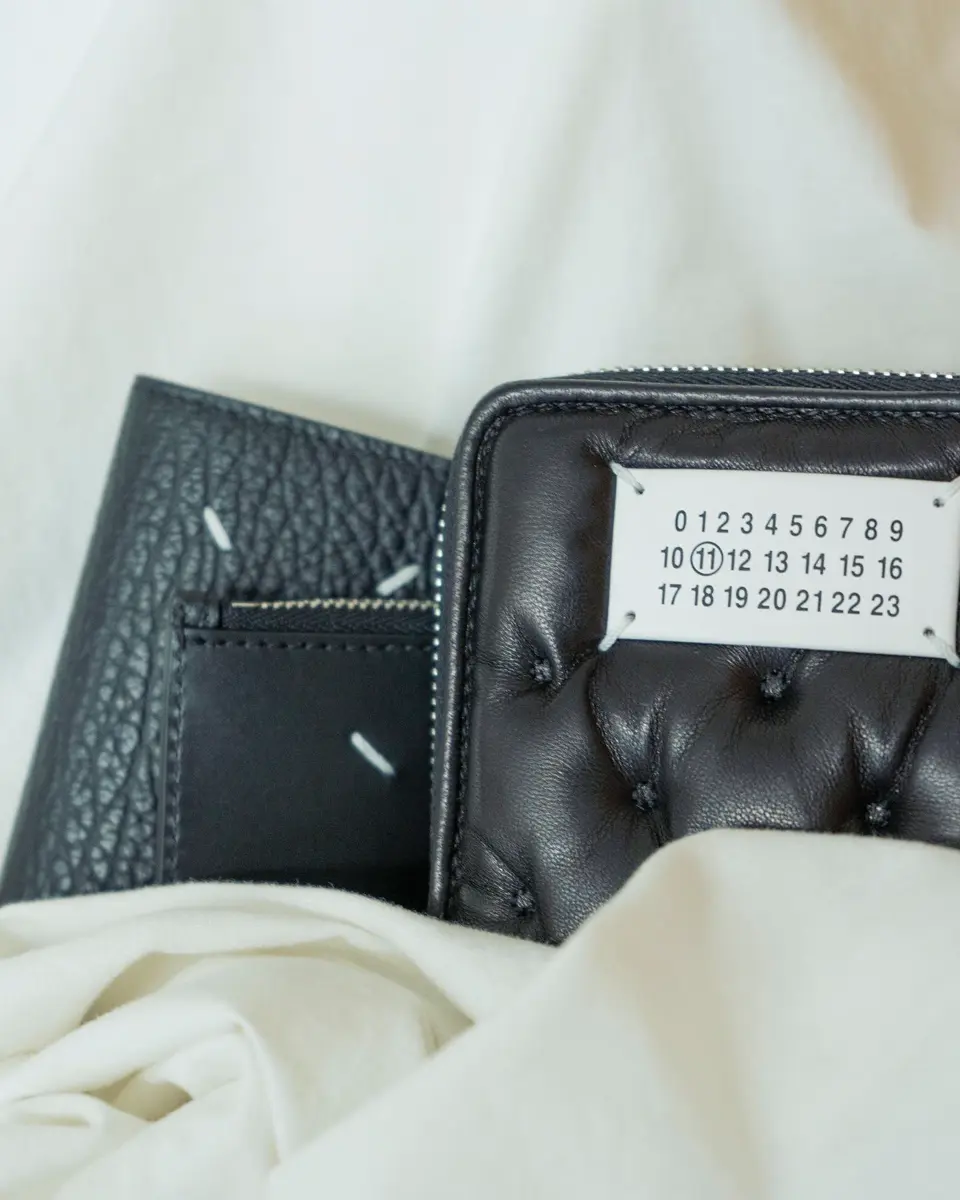 ★Maison Margiela★コインホルダー ジップアラウンドウォレット Wallet compact zip around w coin holder-ウォレットコンパクト