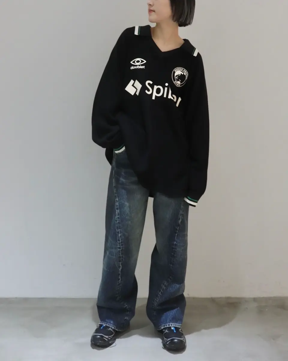 TEAM SPIBER FOOTBALL KNITWEAR-チームスパイバーフットボール