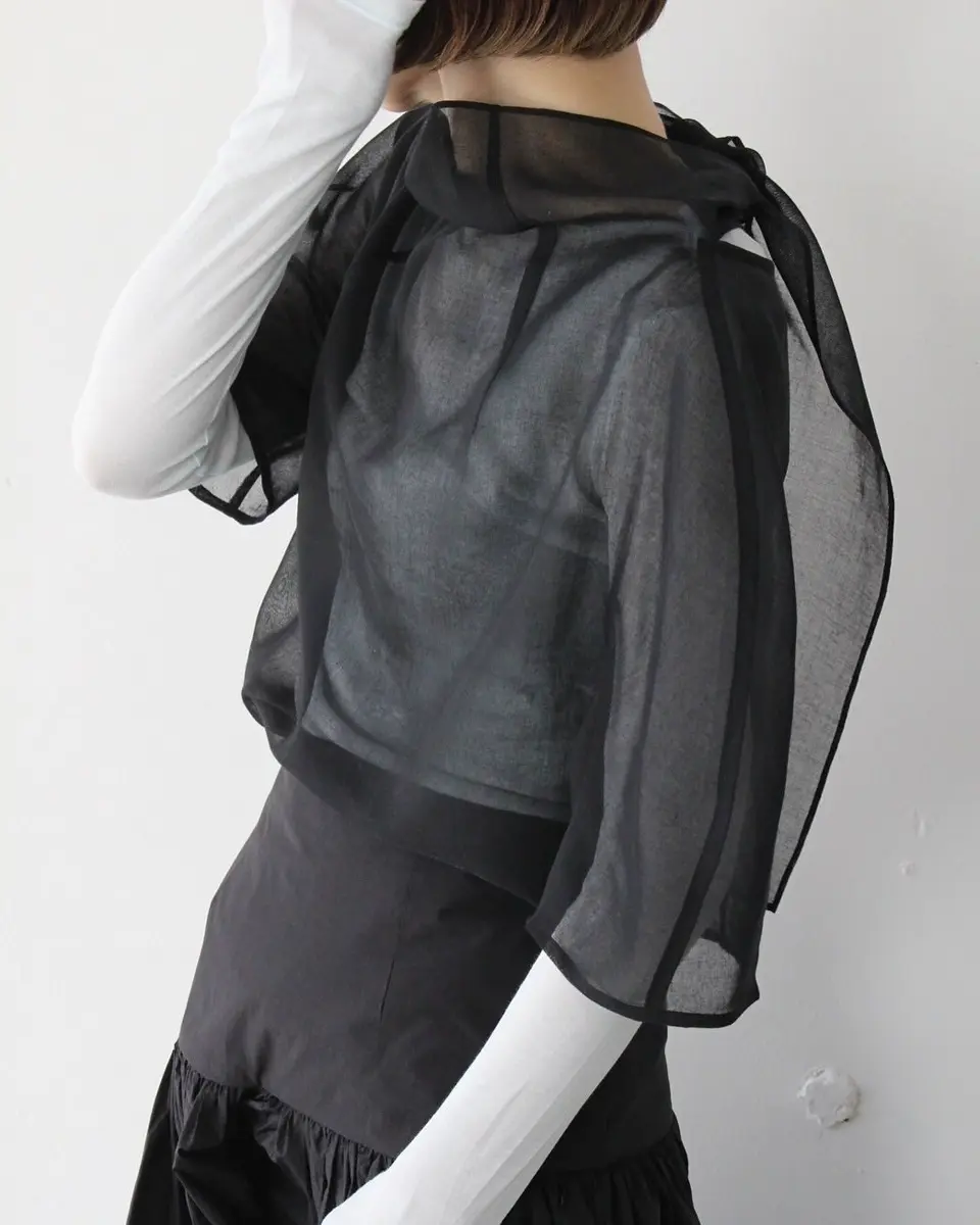SHIRRING CULOTTE PANTS-シャーリングキュロットパンツ-AMOMENTO