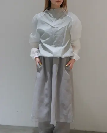 SHEER LONG DRESS -シアーロングドレス-AMOMENTO（アモーメント