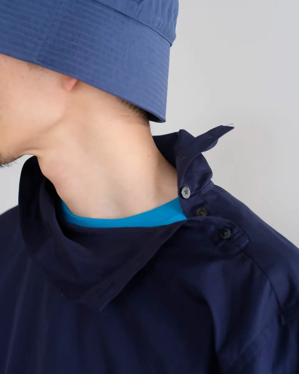 Cupro poly satin sailor hat-キュプラポリサテンセーラーハット