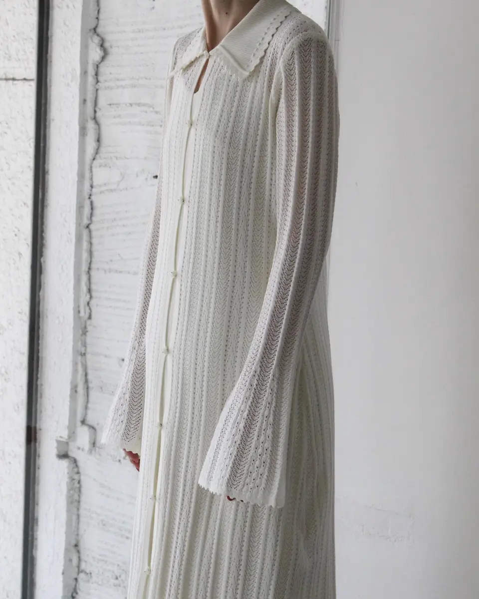 Mame Kurogouchi 2021AW ストライプニット Mame Kurogouchi(マメクロゴウチ) ストライプニット - メルカリ