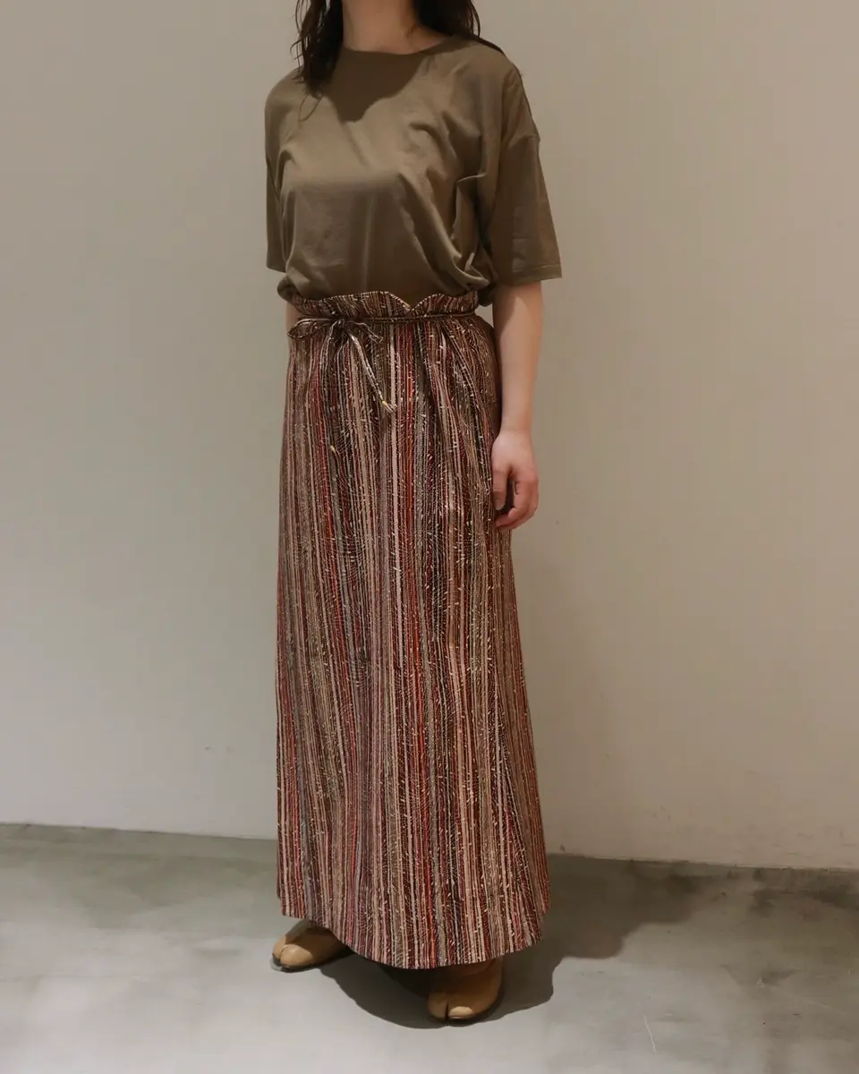 Print rap skirt-プリントラップスカート-nowos（ノーウォス）通販| st
