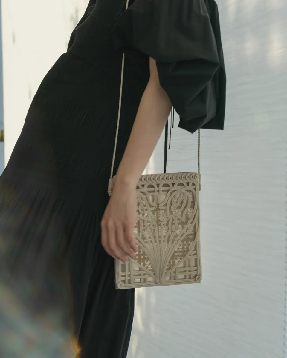 Micro Pleats Volume Dress-ミクロプリーツボリュームドレス