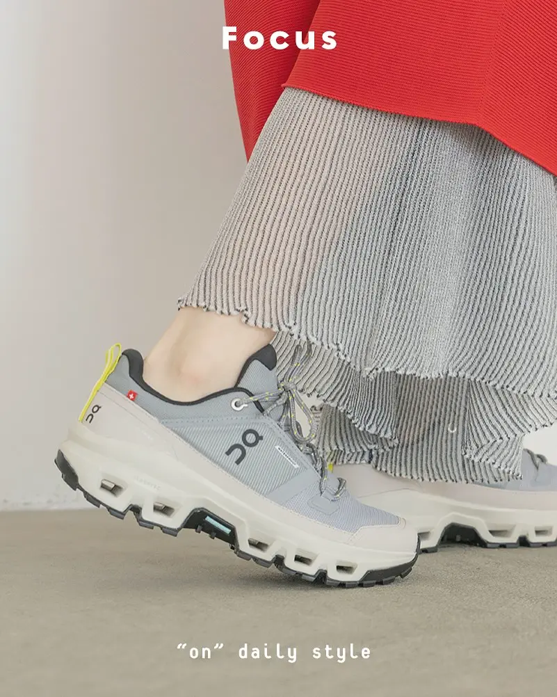 【関税込み】On グレー Cloudrock Low WP スニーカー Cloudrock Low WaterProof-クラウドロックローウォーター