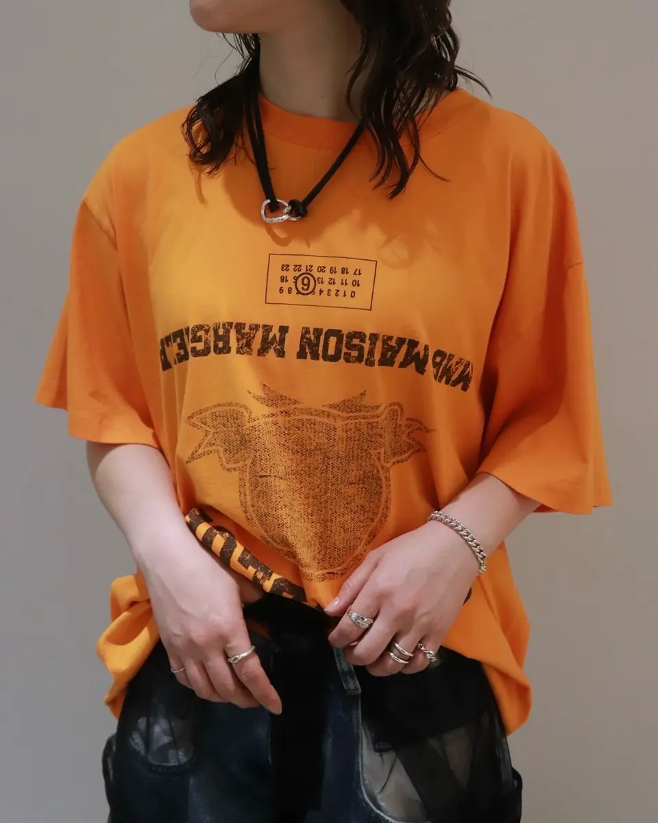 Topazblue T-shirts-トパーズブルーTシャツ-MM6（エムエム