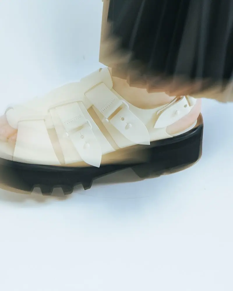 可愛い☆【GANNI】Smock flatform sandal 関税/送料込み Ganni - Smock platform sandals GANNI