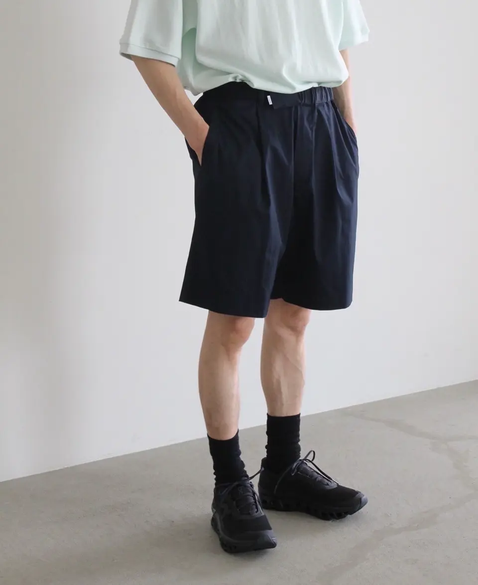Solotex Twill Wide Chef Shorts-ソロテックスツイルワイド