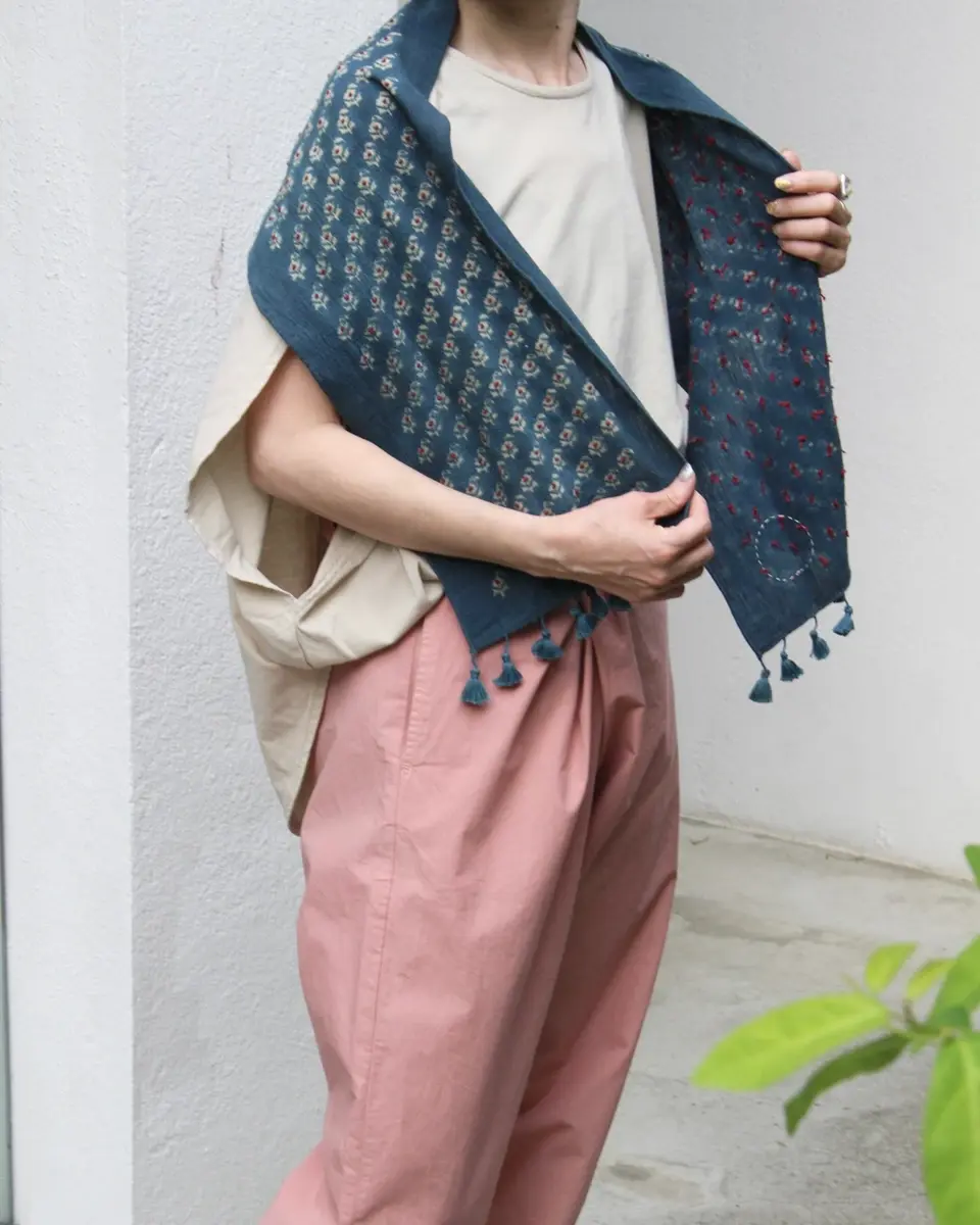 Europian stripe wrapped pants-ヨーロピアンストライプラップ