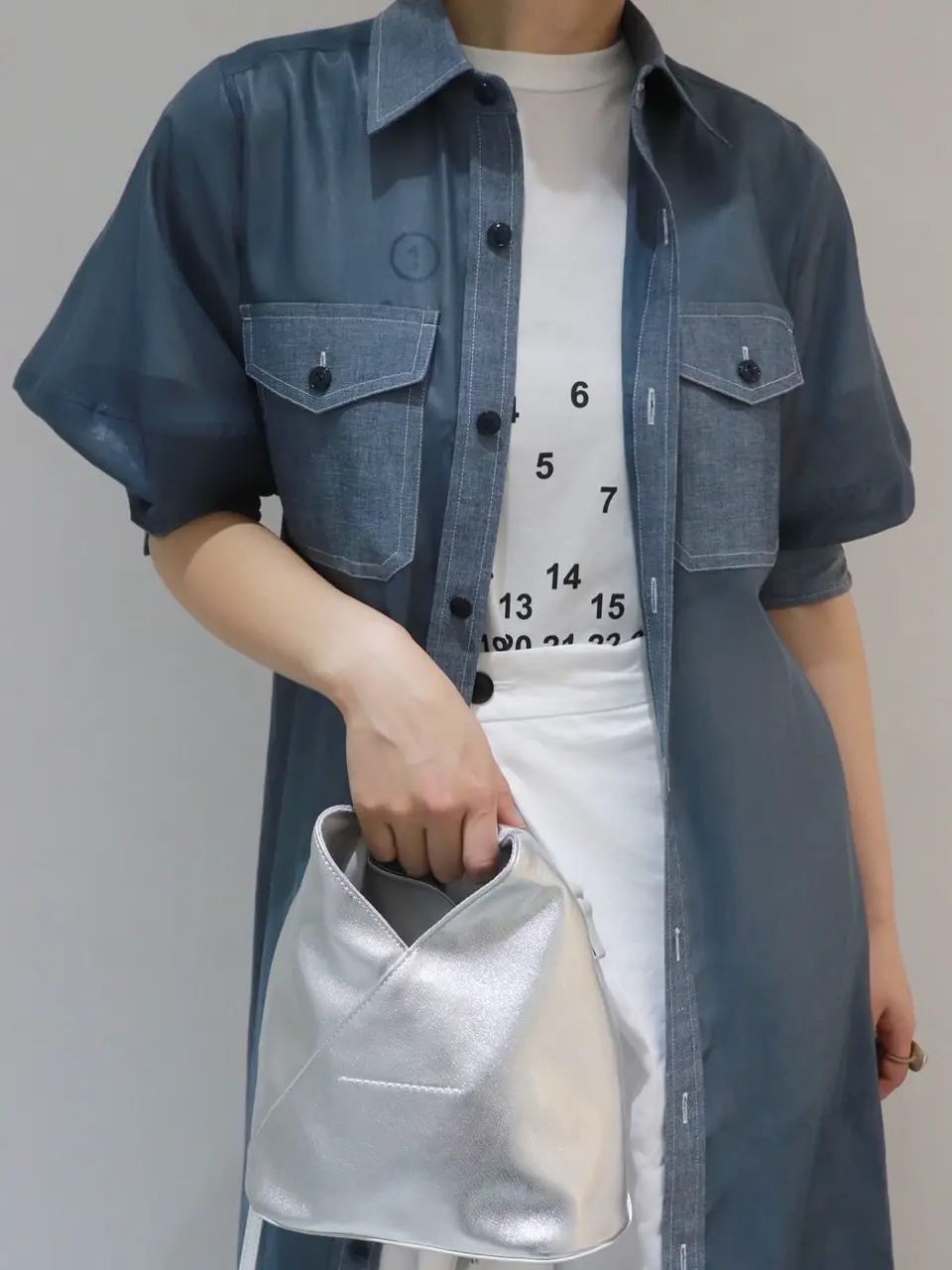 HYKE CHAMBRAY DRESS サイズ１　未使用品 HYKE | NEWS | ARTWORK