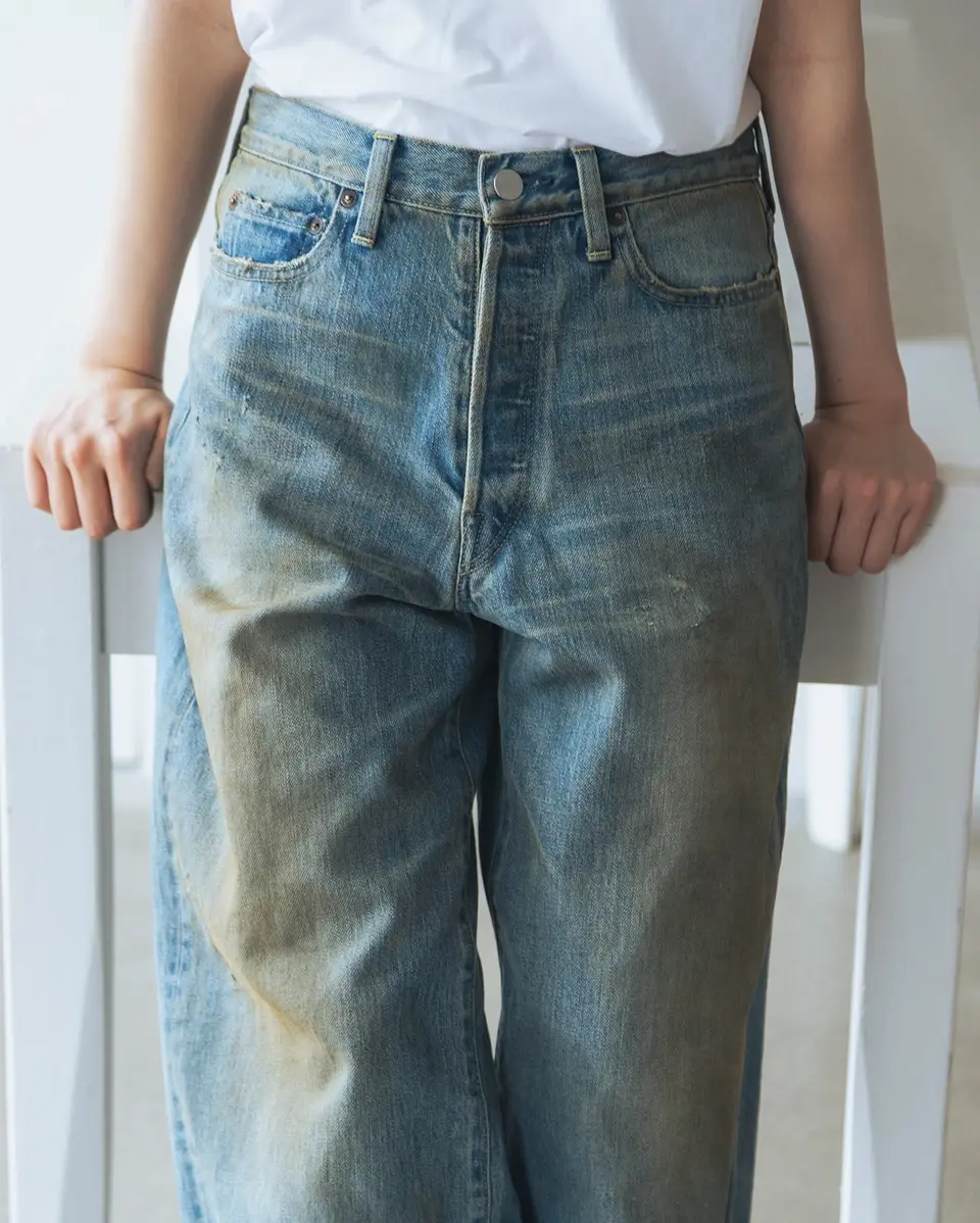 EXTRA WIDE TROUSERS-エクストラワイドトラウザー-ssstein