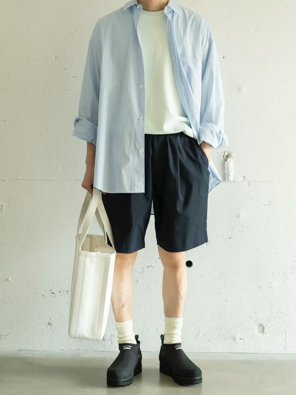 Solotex Twill Wide Chef Shorts-ソロテックスツイルワイド
