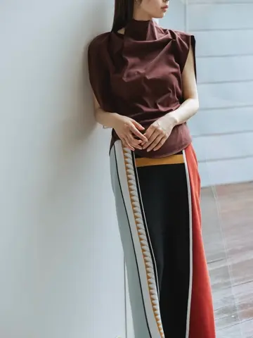トップス Mame Kurogouchi knitted shirt Mame Kurogouchi(マメ)の通販 - Seltie セルティ