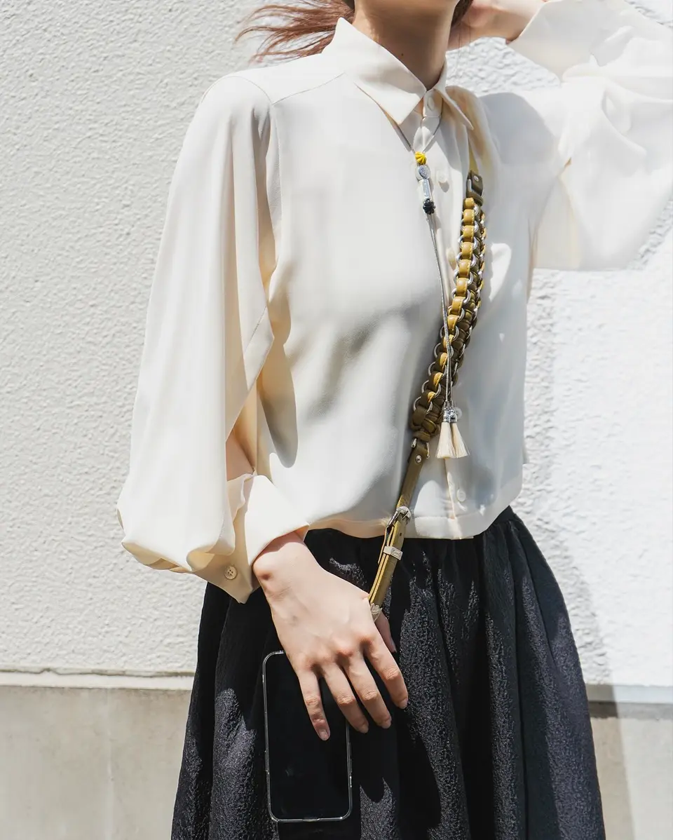 Metal loop tie small-メタループタイスモール-TOGA TOO（トーガトゥー