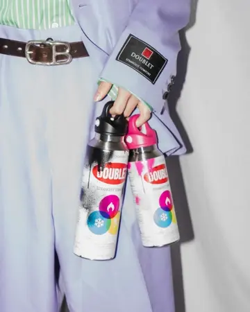 SPRAY-CAN WATER BOTTLE/MEDIUM-スプレーカンウォーターボトル