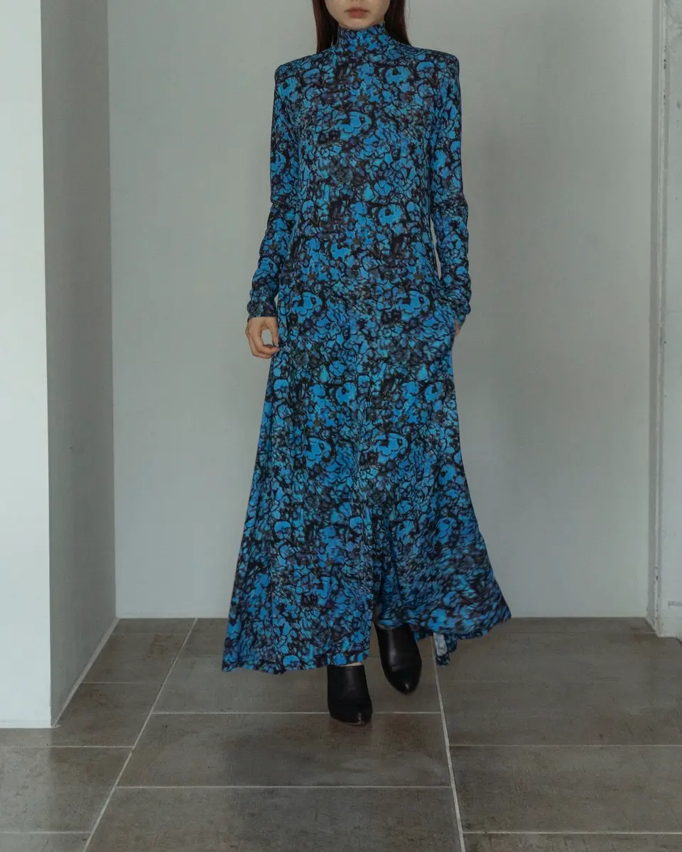 2025AW✨完売品✨スムースジャージドレス TOGA PULLA トーガプルラ Smooth jersey dress-スムースジャージードレス-TOGA PULLA