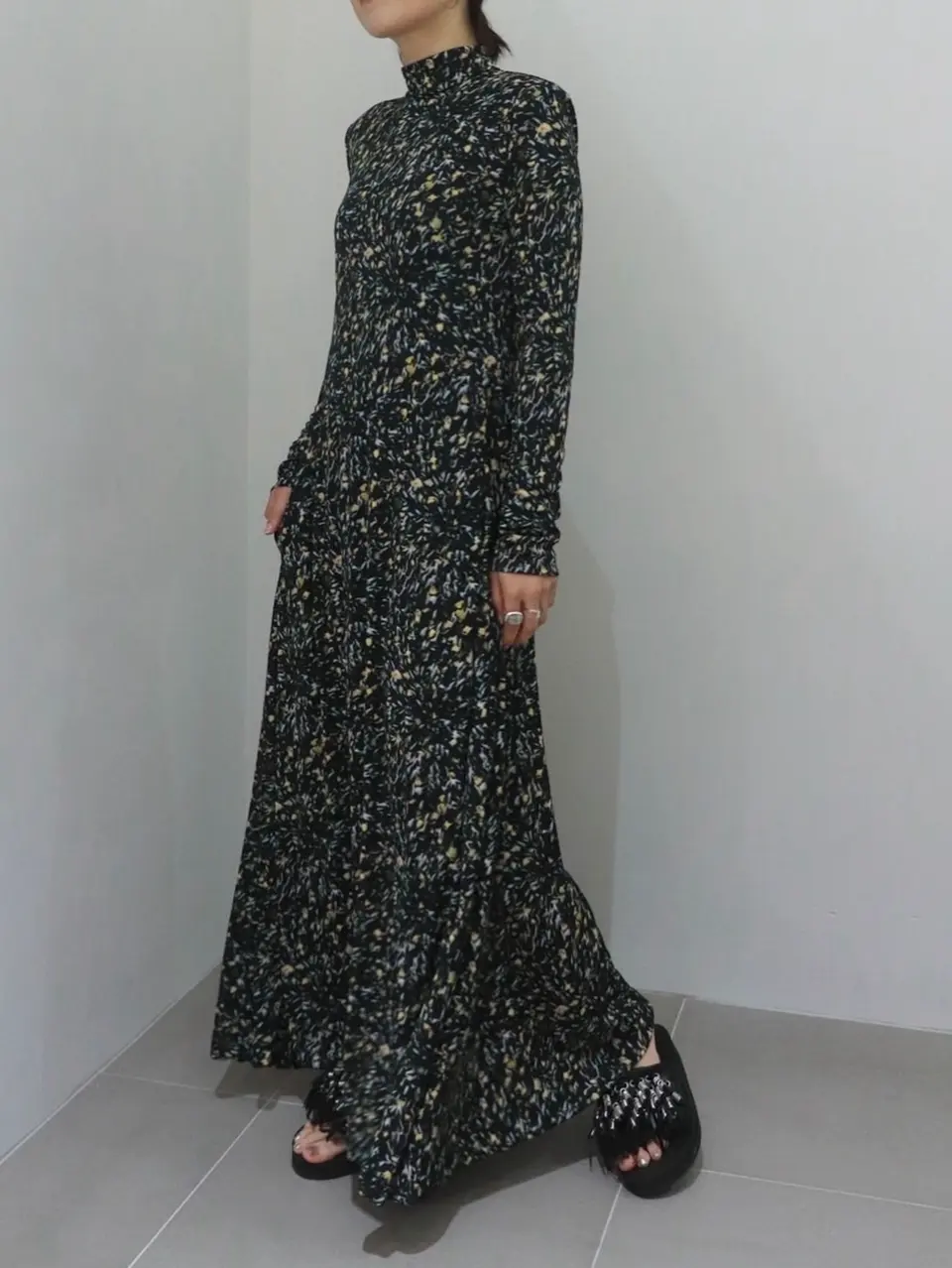 Smooth jersey dress-スムースジャージードレス-TOGA PULLA