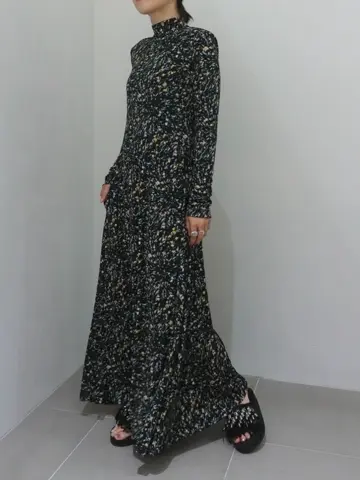 Smooth jersey dress-スムースジャージードレス-TOGA PULLA