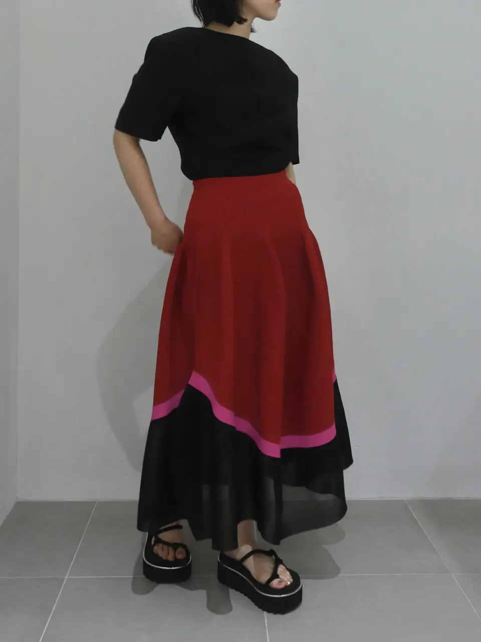 POTTERY LUCENT ROUND SKIRT-ポタリールーセントラウンドスカート-CFCL