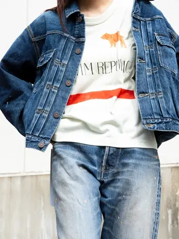 ジャケット・アウター WMV SS 101XX JKT W DMGD-1010 size0 SS 101X JKT DMGD-1010 W-WMV（ダブリューエムブイ）通販| st company