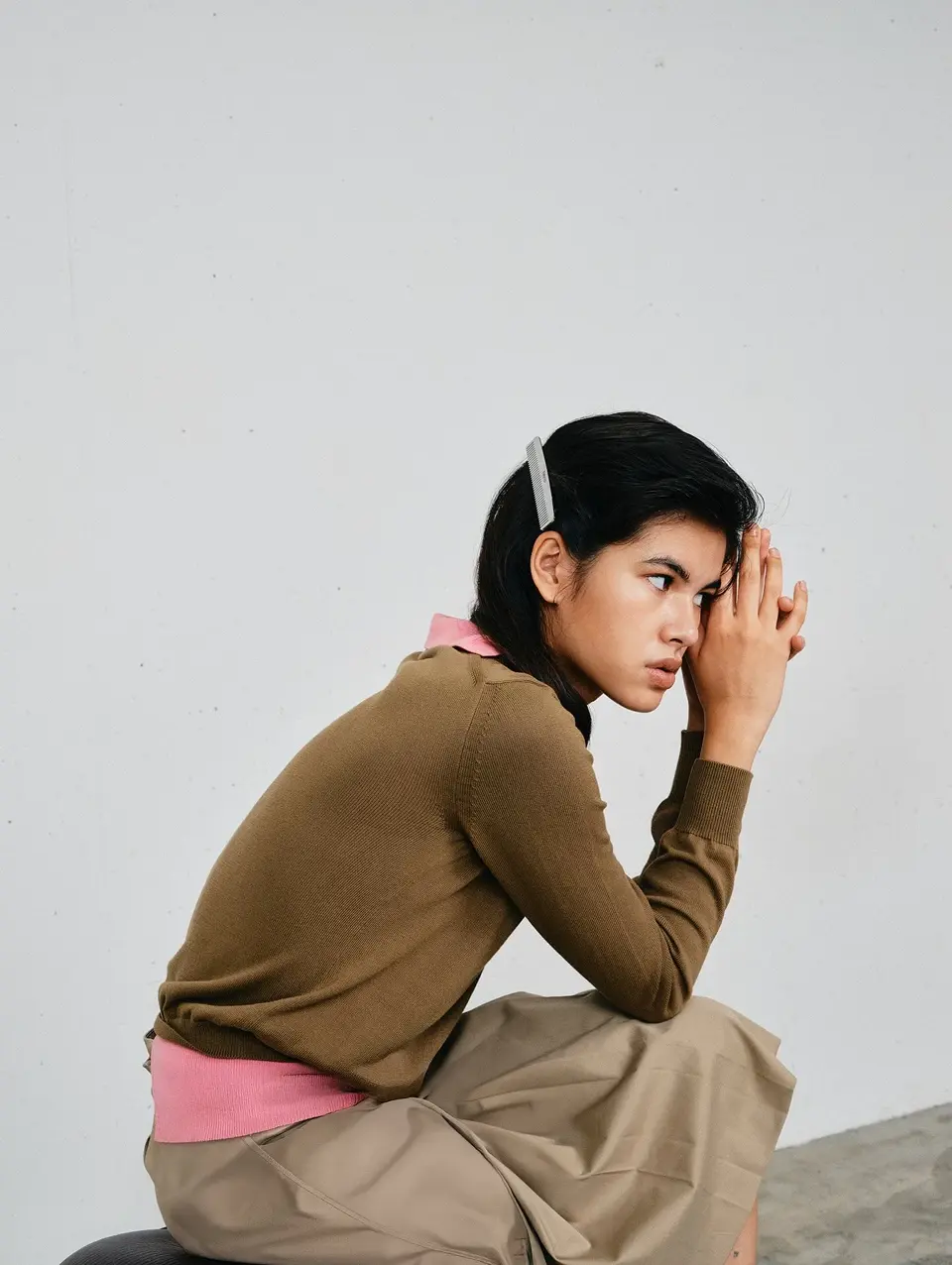 Zirconia Charm Hair Tie-3Piece Set-ジルコニアチャームヘアタイ3