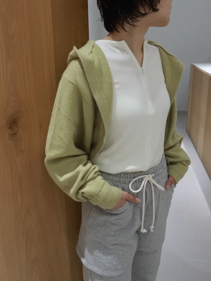 Layered sweat pants-レイヤードスウェットパンツ-INSCRIRE（アンス