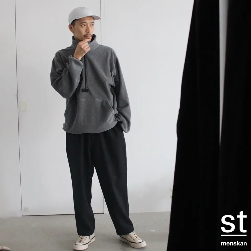 Wool Serge Product Fulling Pants-ウールサージプロダクトフリング