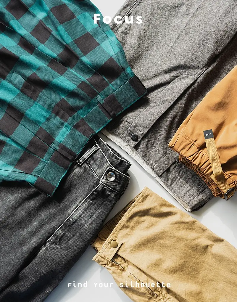 CLUBHAUS Tailored Trousers Shadow M 新品 High Waisted Center Creased Suit