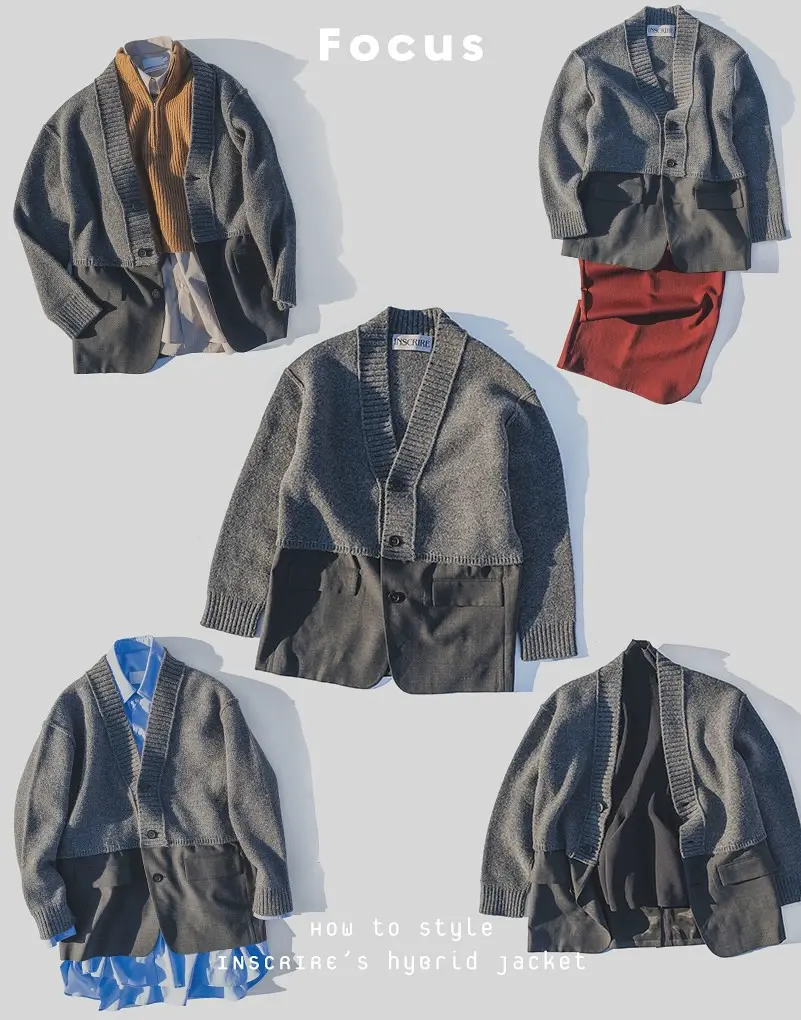 Hybride jacket-ハイブリッドジャケット-INSCRIRE（アンスクリア）通販