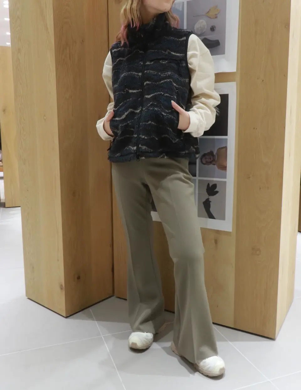 Wave boa vest-ウェーブボアベスト-PHEENY（フィーニー）通販| st company