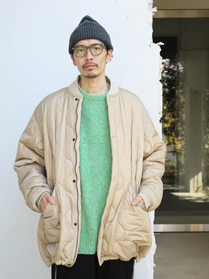 RIBBED KNIT WOOL BEANIE-リブニットウールビーニー-HYKE（ハイク