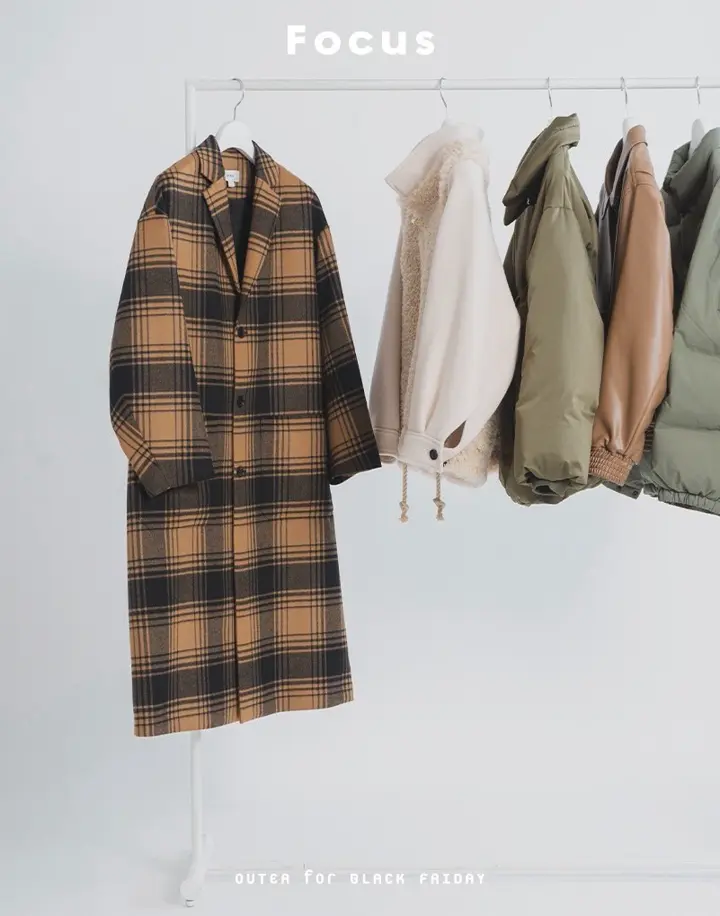 PLAID COAT-プレイドコート-HYKE（ハイク）通販| st company