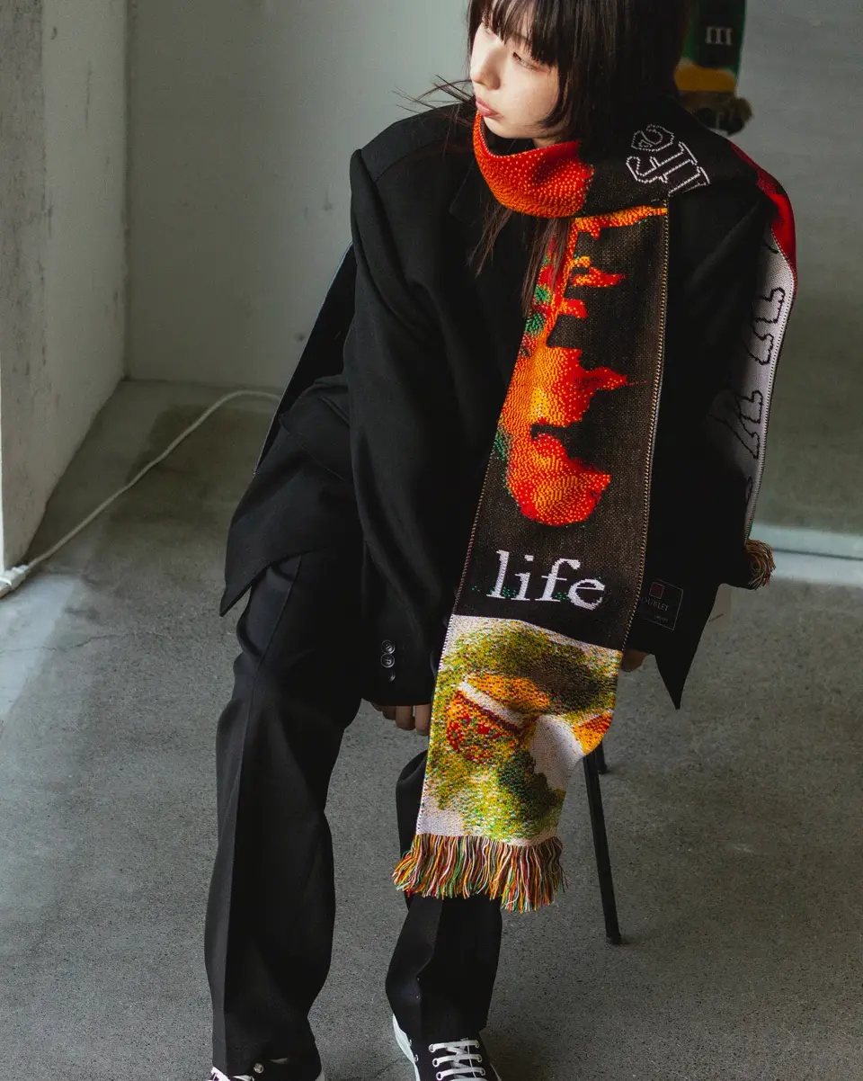 Shirokuma san scarf-シロクマサンスカーフ-MONTMARTRE NEW YORK