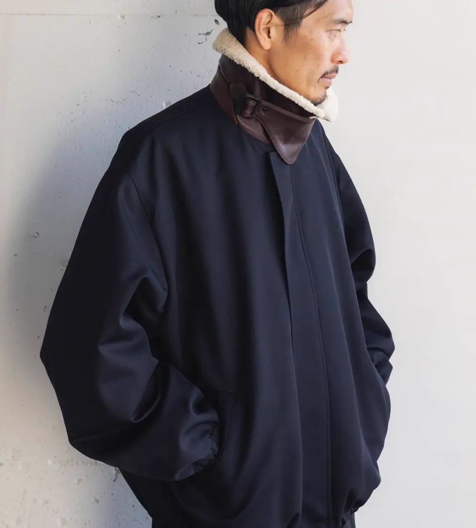 COTTON CASHMERE SWEAT LS-コットンカシミヤスウェットロングスリーブ