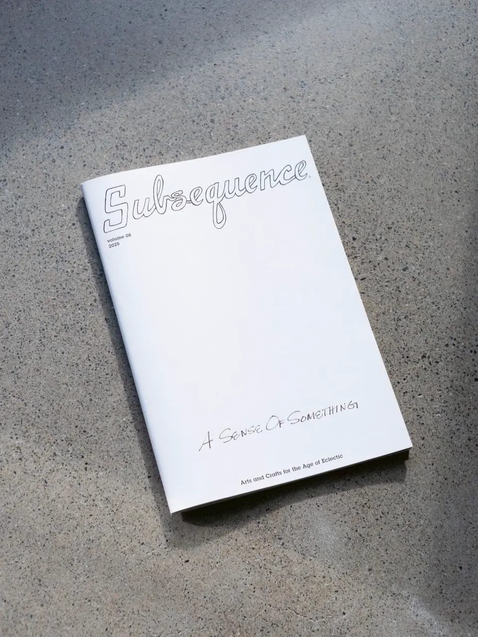 SUBSEQUENCE MAGAZINE VOL.8-サブシークエンスマガジン-visvim