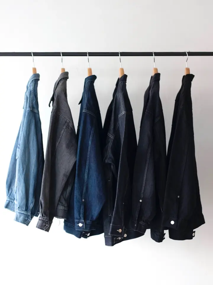 Selvage Denim Two Tuck Tapered Pants-セルビッジデニムツータック