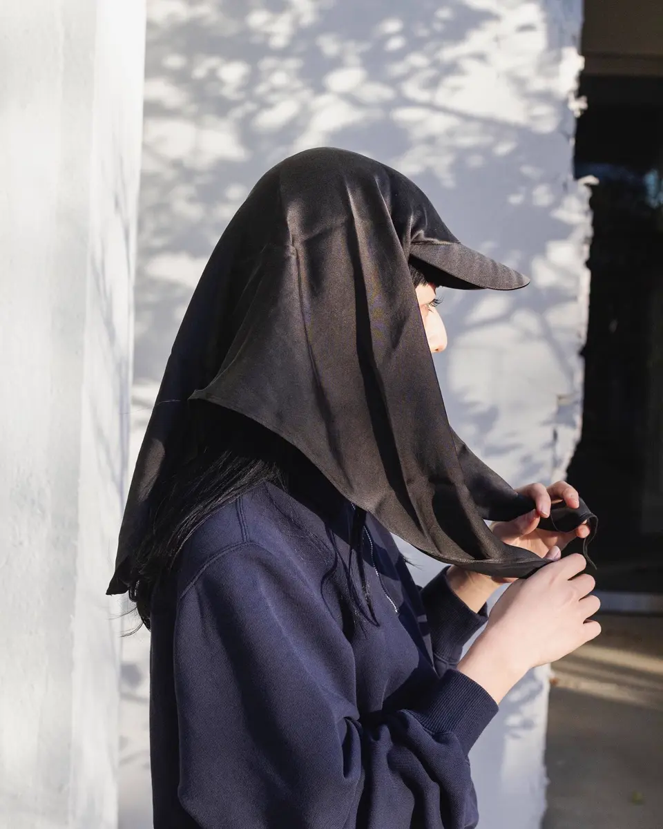 Silk Scarf Docking Visor-シルクスカーフドッキングバイザー-KIJIMA