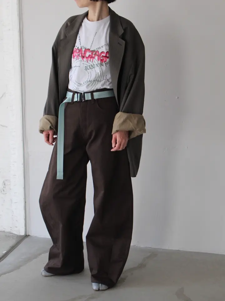 Melange Herringbone Sack Jacket-メランジヘリンボーンサック