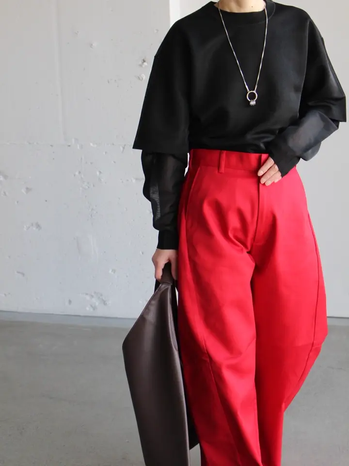 CROPPED SHORT-SLV TEE / BIG FIT（6.5OZ）-クロップショートスリーブ