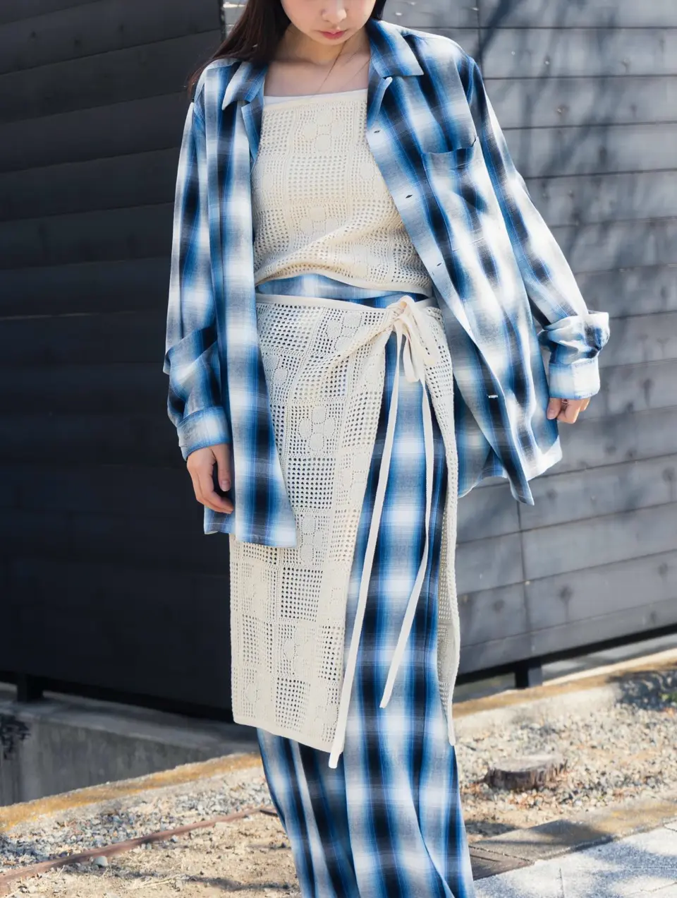 Cotton Lace Stitch Camisole-コットンレースステッチキャミソール