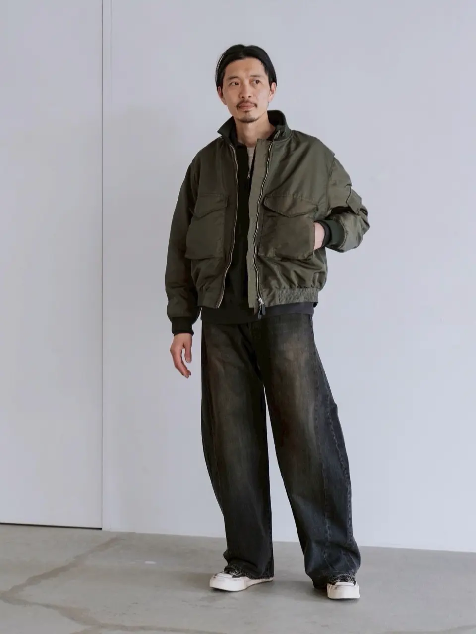 HALF ZIP SWEAT-ハーフジップスウェット-URU（ウル）通販| stcompany