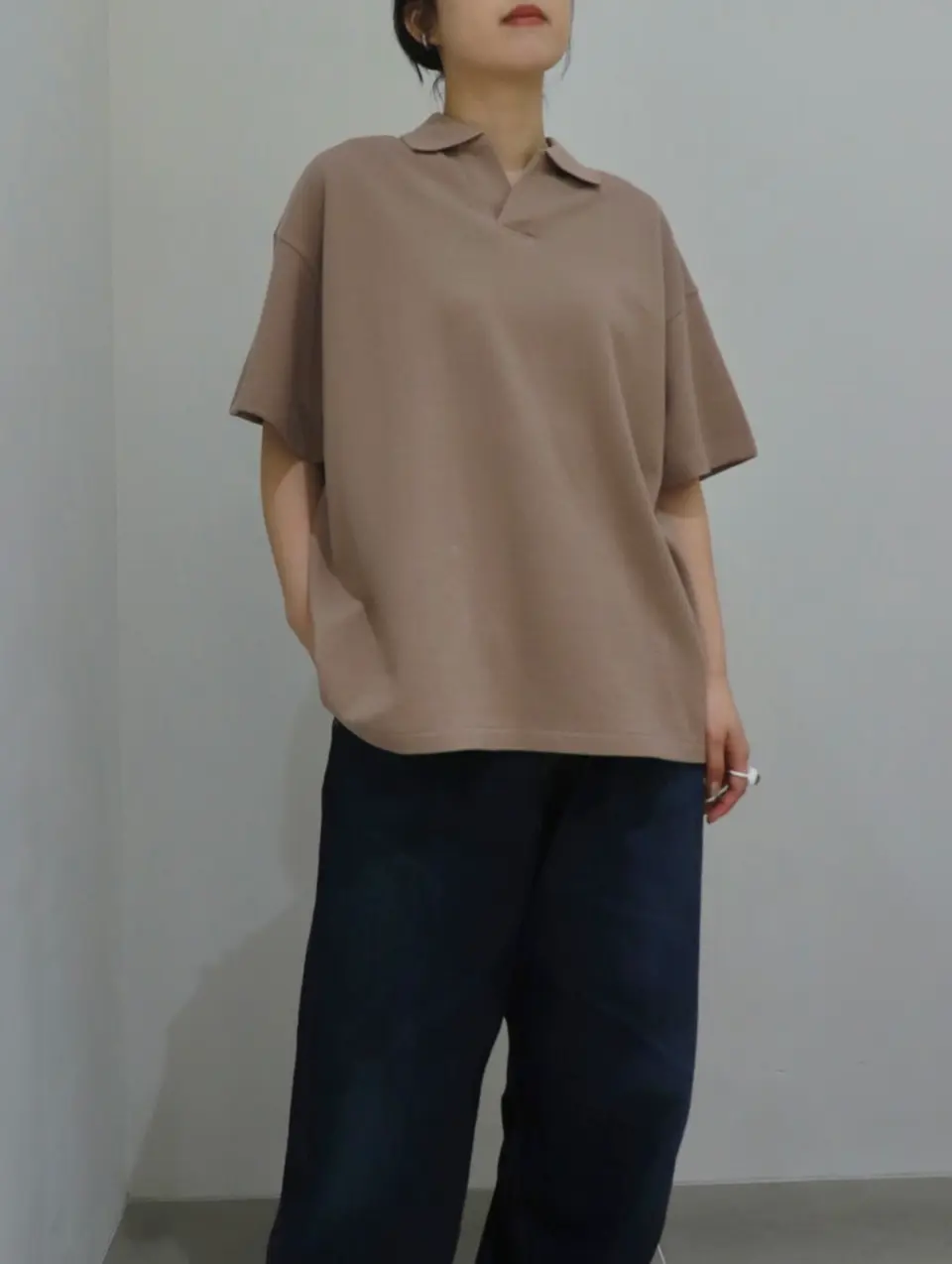 Cotton Pique Jersey S/S Skipper Polo-コットンピケジャージS/S