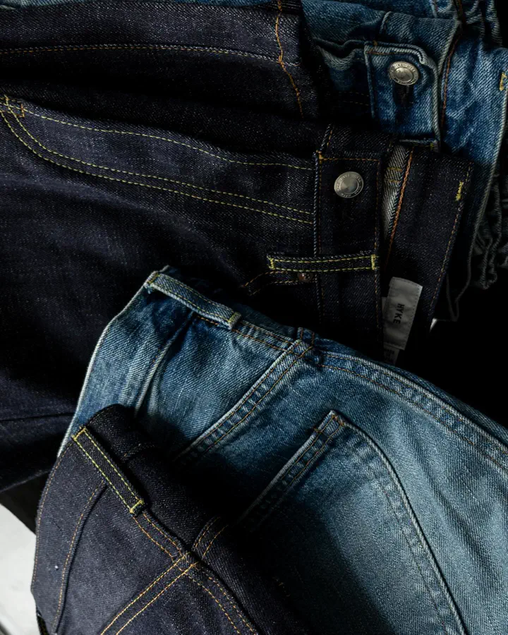 DENIM SHORT-デニムショーツ-HYKE（ハイク）通販| st company