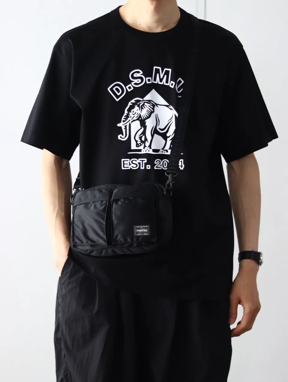 SS T-SHIRT 'D.S.M.U.'-ショートスリーブTシャツD.S.M.U.-DOVER STREET