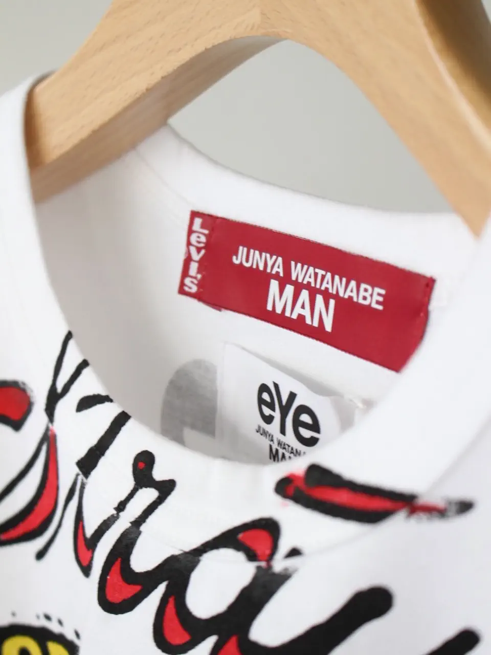 Levi's W-NAME Printed cotton jersey product T-shirt-リーバイス