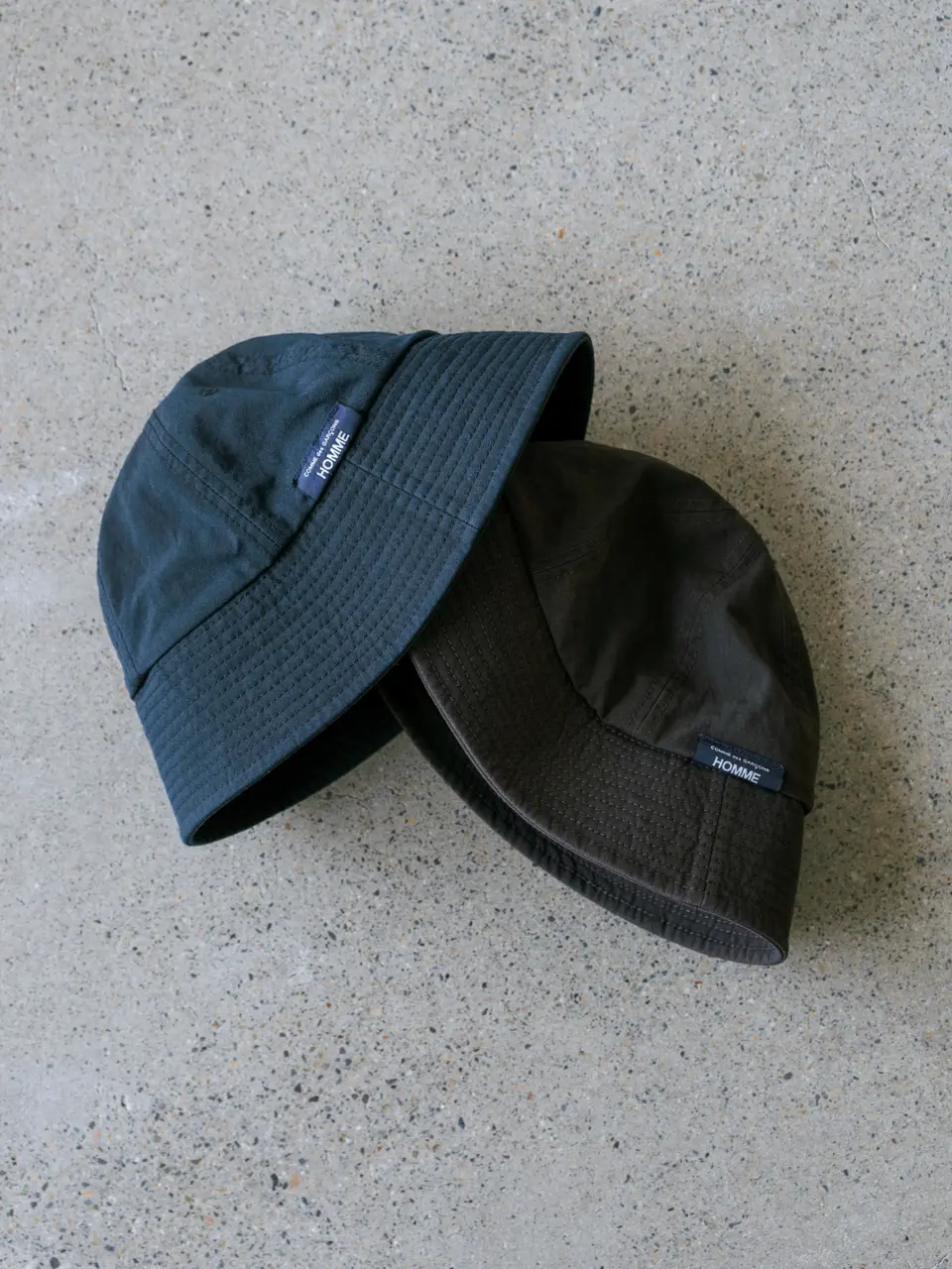 Nylon oxen dyed hat-ナイロンオックスダイハット-COMME des GARCONS