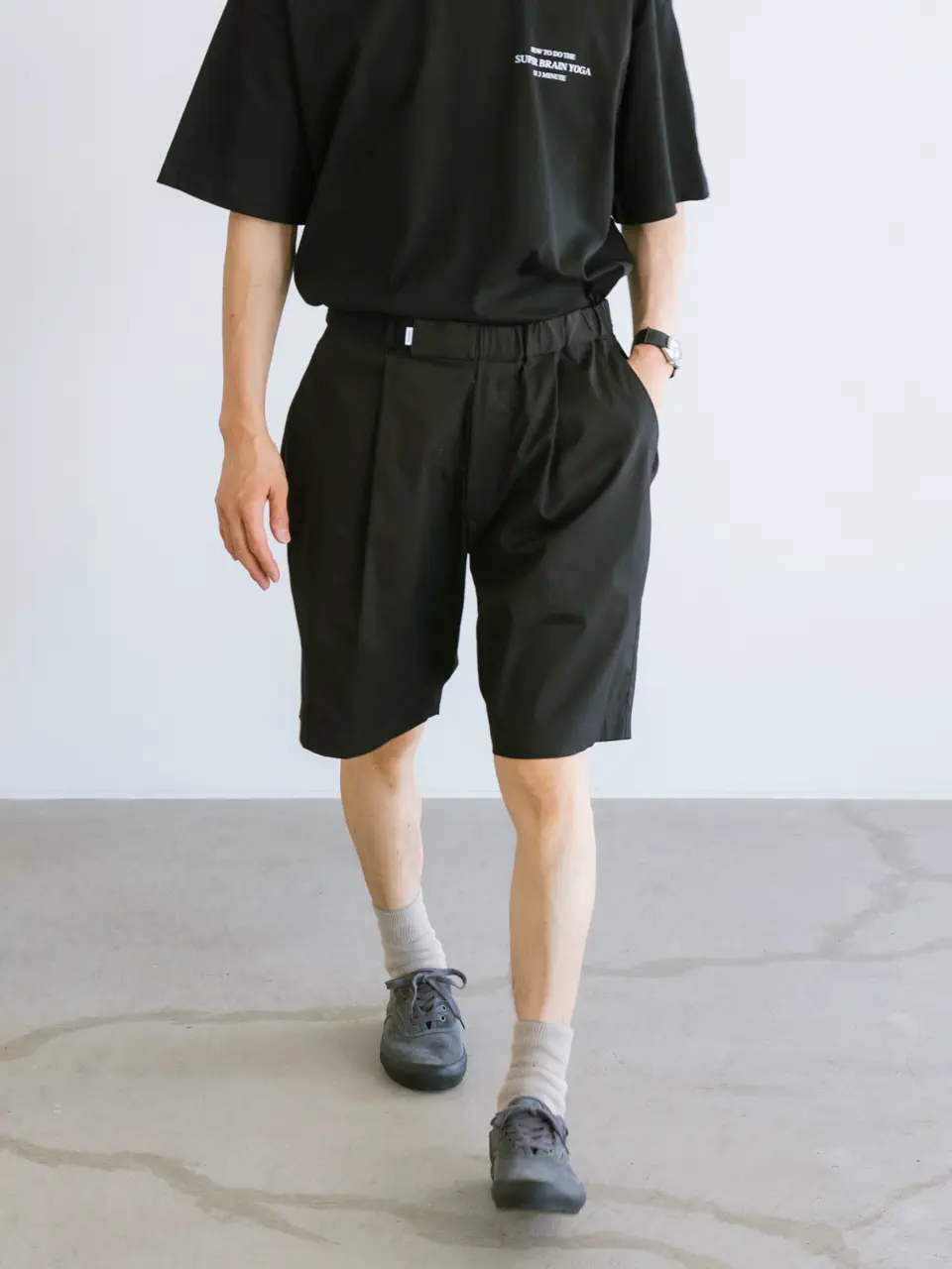 Solotex Twill Wide Chef Shorts-ソロテックスツイルワイドシェフ