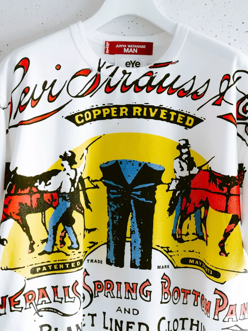 Levi's W-NAME Printed cotton jersey product T-shirt-リーバイス