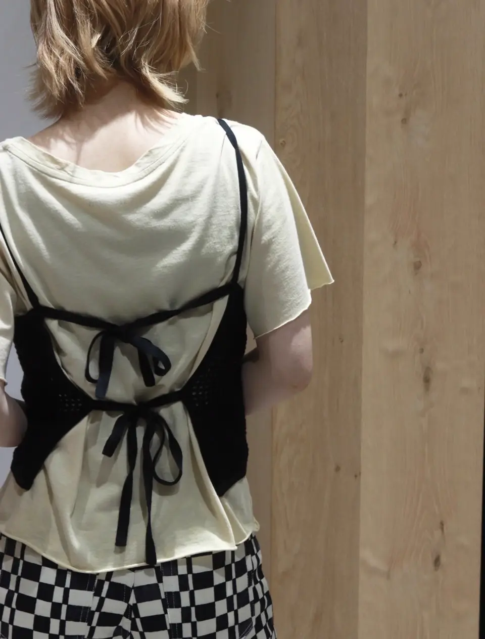 Cotton Lace Stitch Camisole-コットンレースステッチキャミソール
